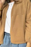 Laundry B Wicklow Fine Knit Throw On Cardigan Tan /5 =